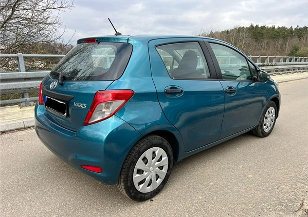 Toyota Yaris cena 26900 przebieg: 158000, rok produkcji 2012 z Kraków małe 172